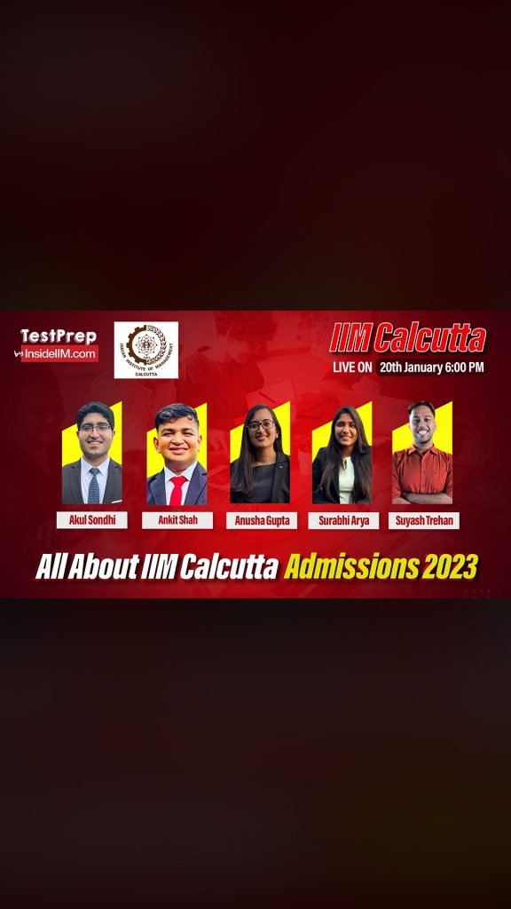 All About IIM Calcutta Admissions | Selection Criteria, Interview Prep | MBA Admissions 2023