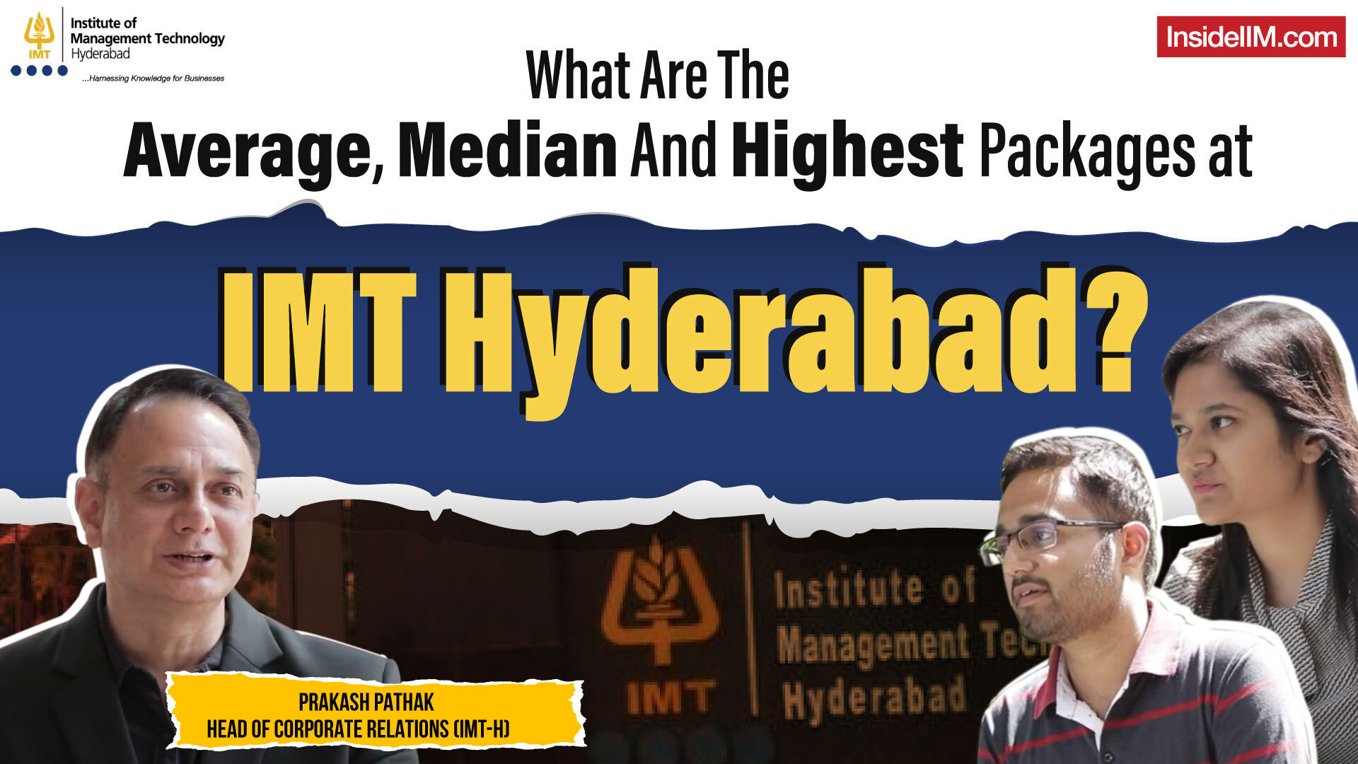 Placements At IMT Hyderabad Highest, Average, Median, Recruiters