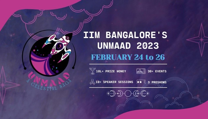 Unmaad 2023 : IIM Bangalore’s Cultural Festival