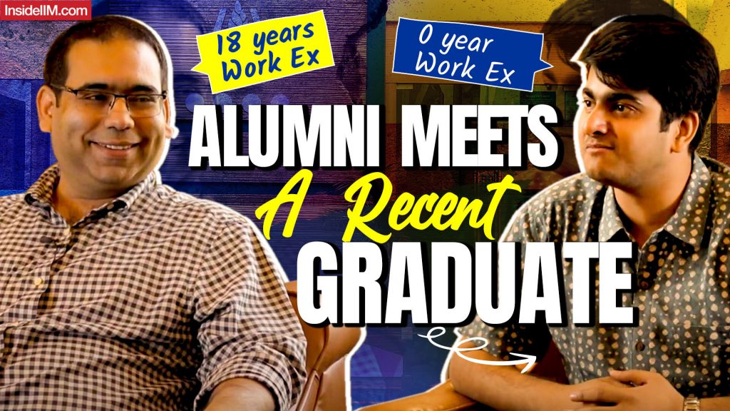 The First Job After B-school Isn’t Going To Define You For Life, Ft. Sidharth S & Kumar S,IMT G Alum