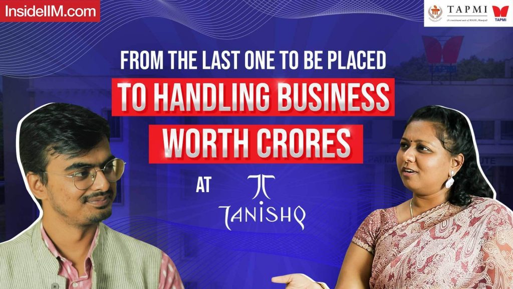 I Said Mujhe Sales Nahi Karna Hai, Give Me Marketing, Ft. Kalyani S, Tanishq,TAPMI Alum