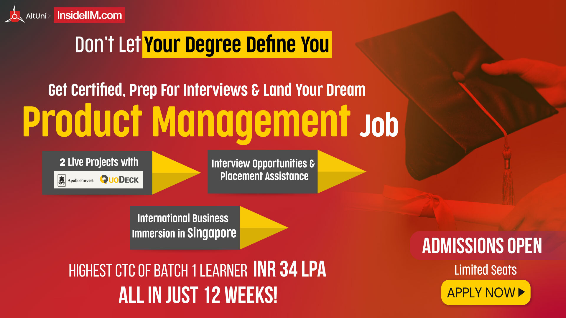 Become A Certified Product Manager! Check Out AltUni's Certificate Program In Product Management
