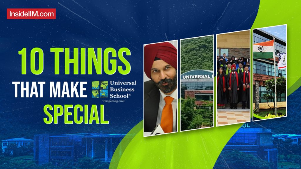 10 Things That Make Universal Business School Special