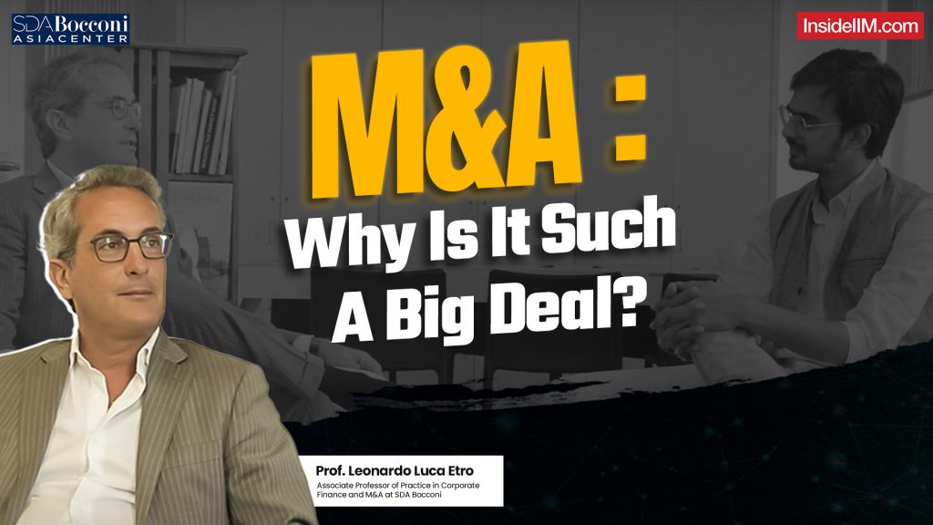Cracking M&A Deals As An Investment Banker Can Be Demanding, Ft. Prof. Leonardo Etro