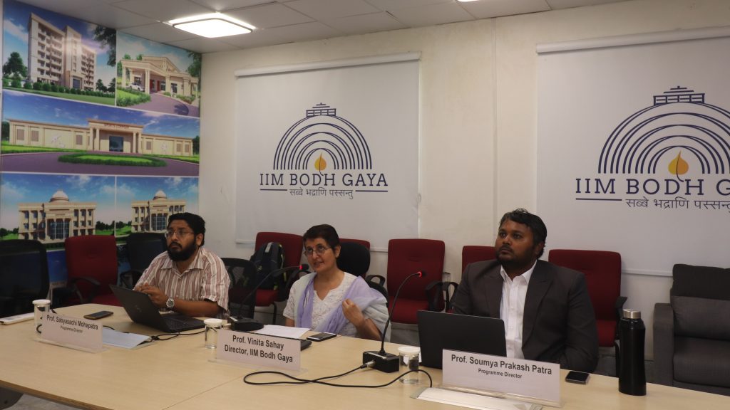 IIM Bodh Gaya Launched An Executive Certificate Programme In Corporate Law.