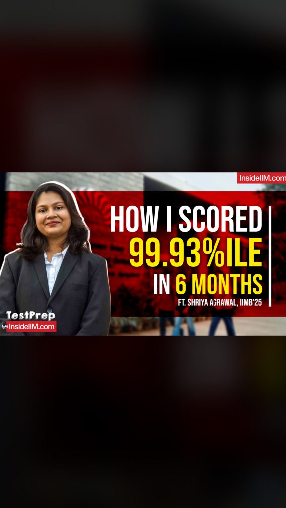 Why I Switched From IIM Indore To IIM Bangalore Ft. Shriya Agrawal, IIMB'25