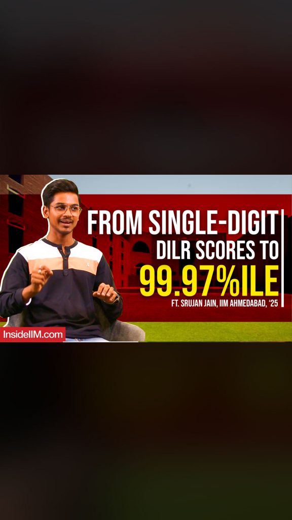 How To Prepare For CAT As A Fresher, ft. Srujan J, IIM Ahmedabad, ‘25, CAT 99.4%iler