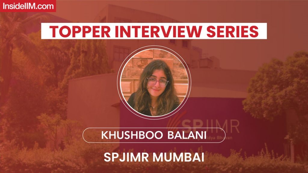 "I Restarted My CAT Prep 20 Days Before CAT 2022" - Khushboo's Journey To SPJIMR Mumbai