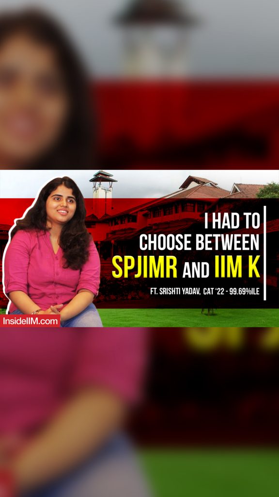 How To Manage Job And CAT Preparation, ft. Srishti Yadav - CAT ‘22 - 99.69%ile, IIM Kozhikode ‘25