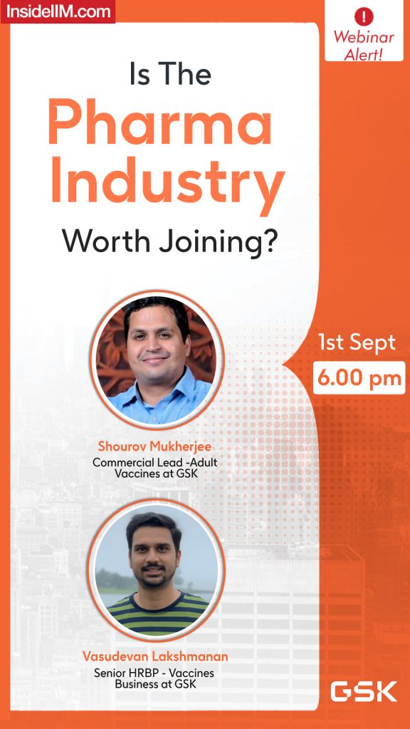 Why An XLRI Jamshedpur & FMS Delhi Graduate Decided To Join The Pharma Industry?