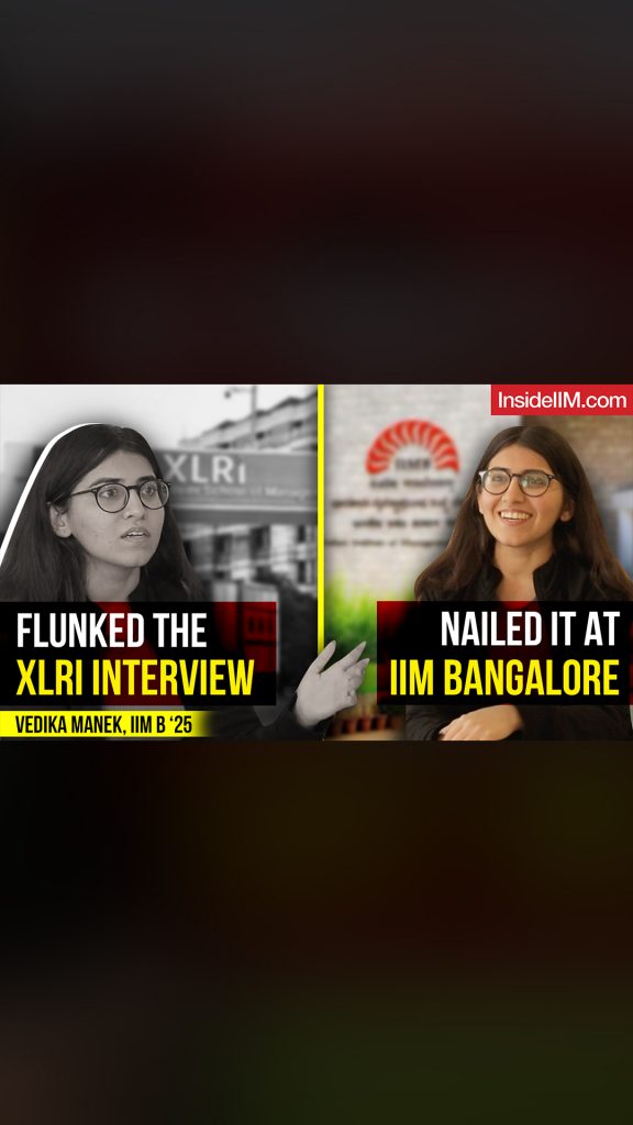 How I Reached IIM Bangalore With 99.xx%ile In CAT, Ft. Vedika Manek