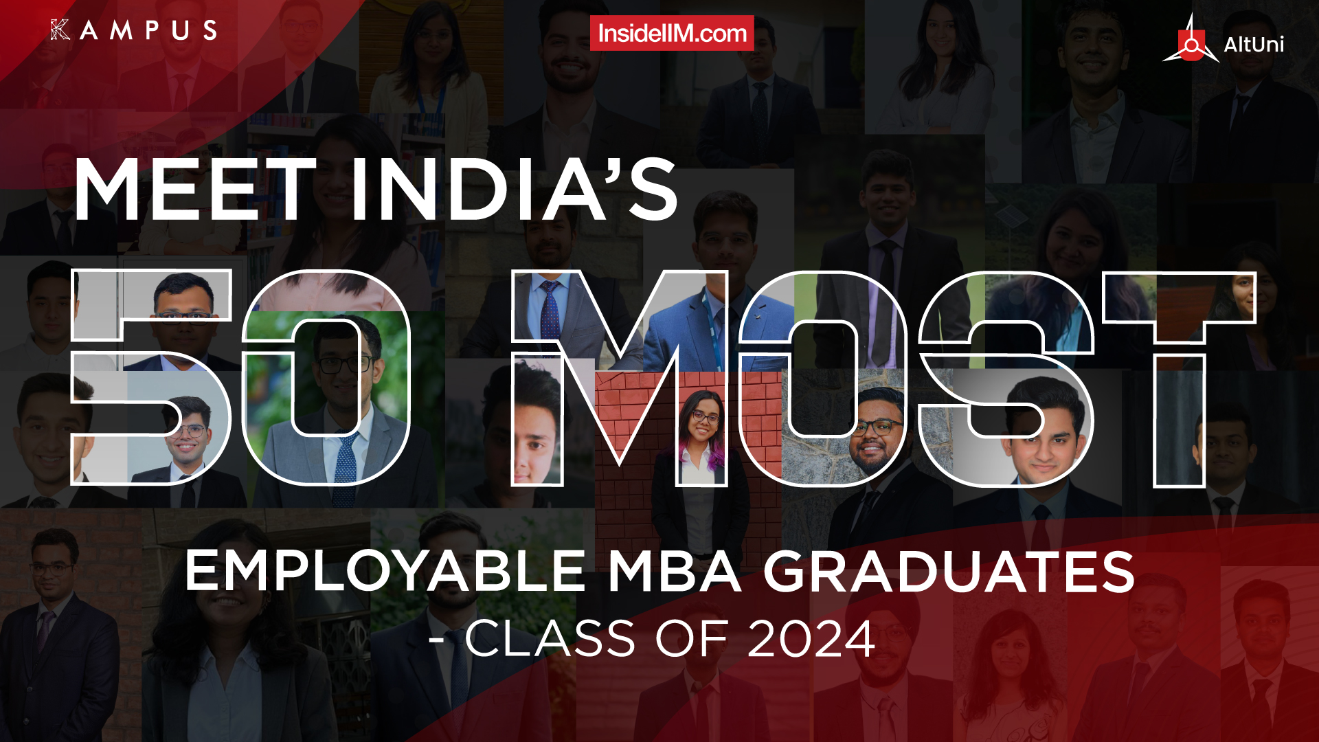 InsideIIM’s Best 50 The Most Employable MBA Graduates Class of 2024