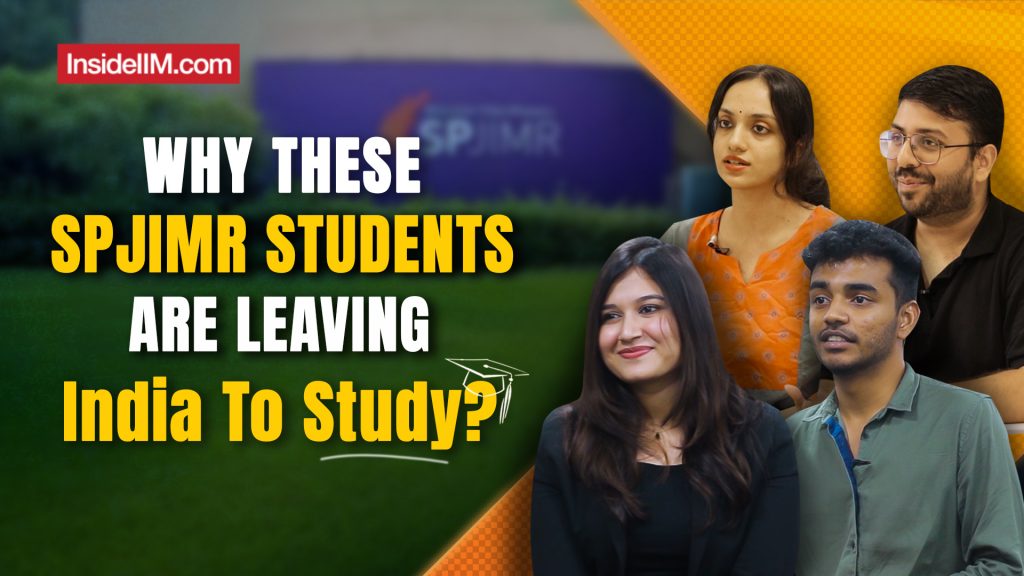 Can You Study Abroad With An Indian MBA Program? | SPJIMR Students Reveal