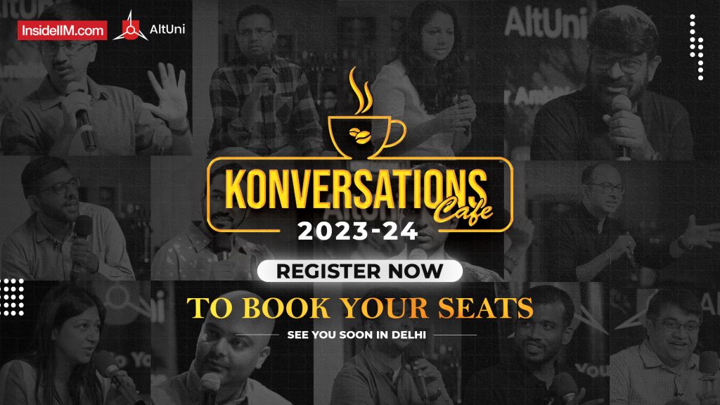 Konversations Cafe 2023 Is Here ! Book Your Seats Now.