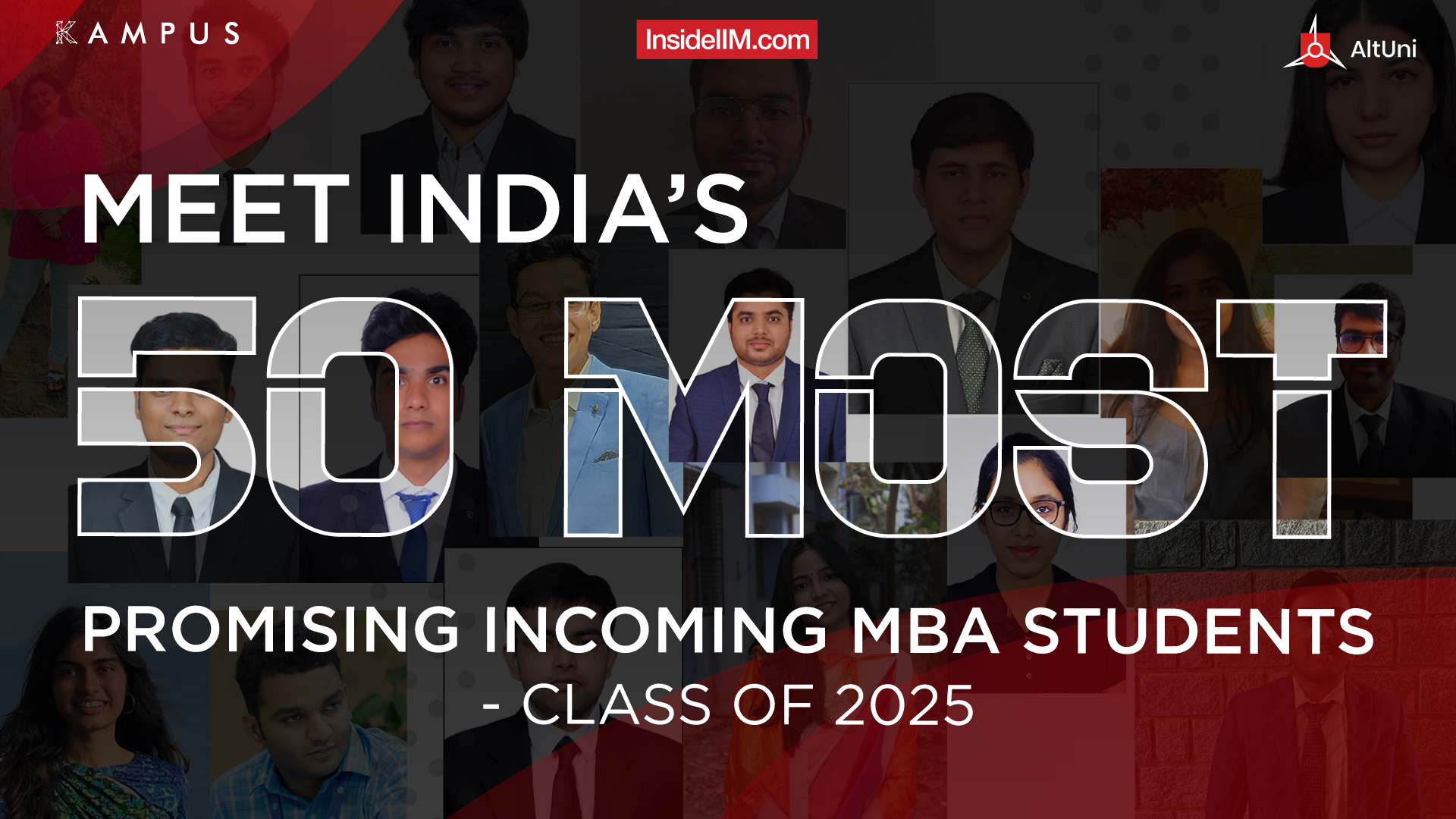 50 Most Promising Incoming MBA Students 2023 - Check The List Here ...