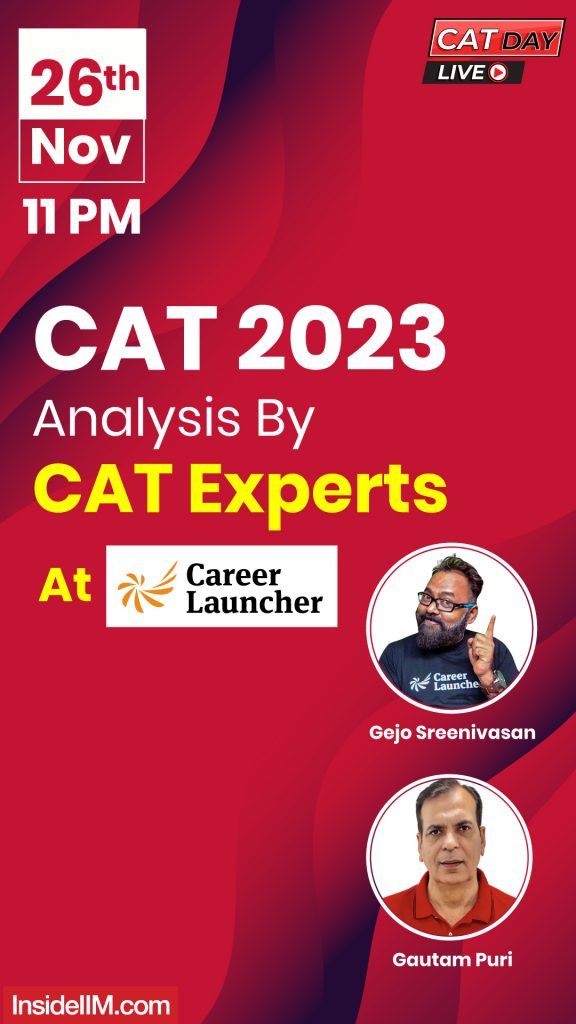 CAT 2023 Analysis By CL Experts | Ft. Gautam Sir and Gejo Sir