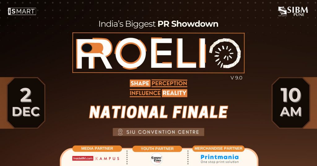 SIBM Pune’s PR-Based Case Study Competition: Proelio 2023