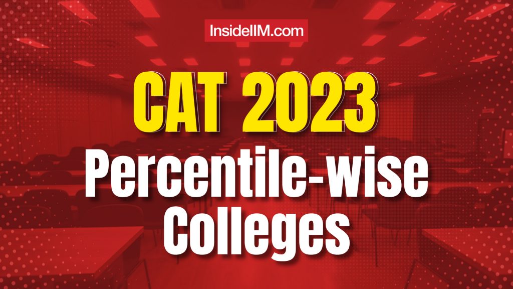 List of MBA Colleges Accepting 50 To 95 Percentile in CAT 2023