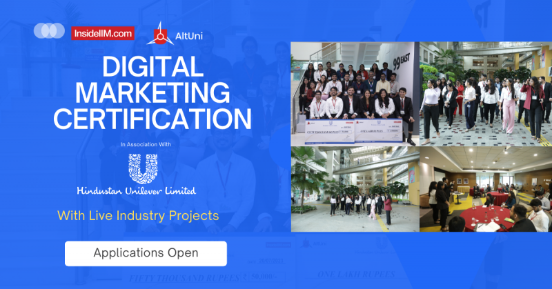Certificate Program in Digital Marketing with HUL