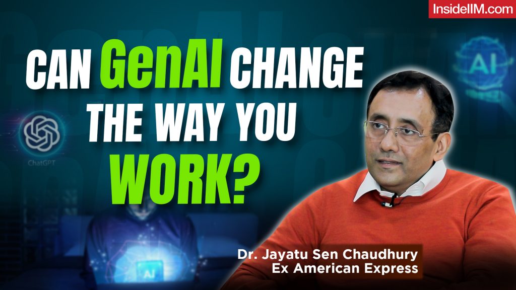 The Future of Work with Generative AI: Is Your Job Safe?, Ft. Dr. Jayatu C, Ex American Express