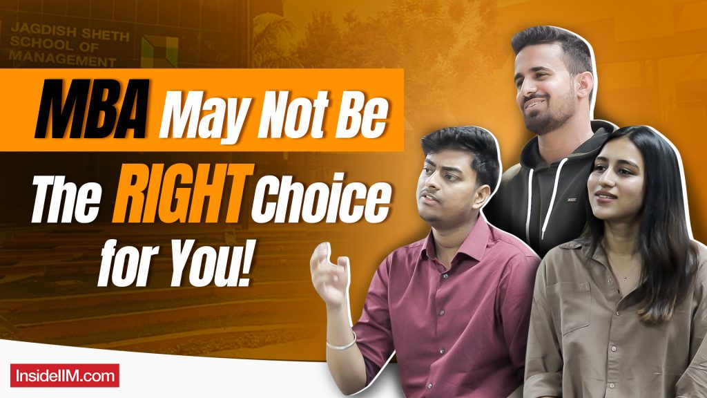 Top MBA Mistakes To Avoid Before Deciding Your Dream B-school, Ft. JAGSoM Students