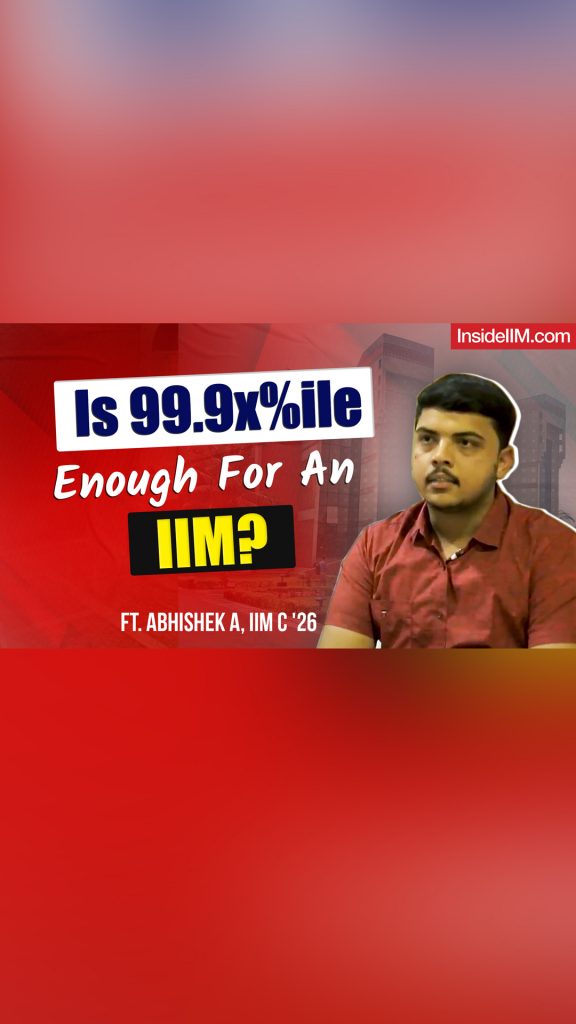 How I Got Into IIM Calcutta Despite Having A Low VARC Score?, Ft. Abhishek A, CAT 99.85 %iler, IIM C '26