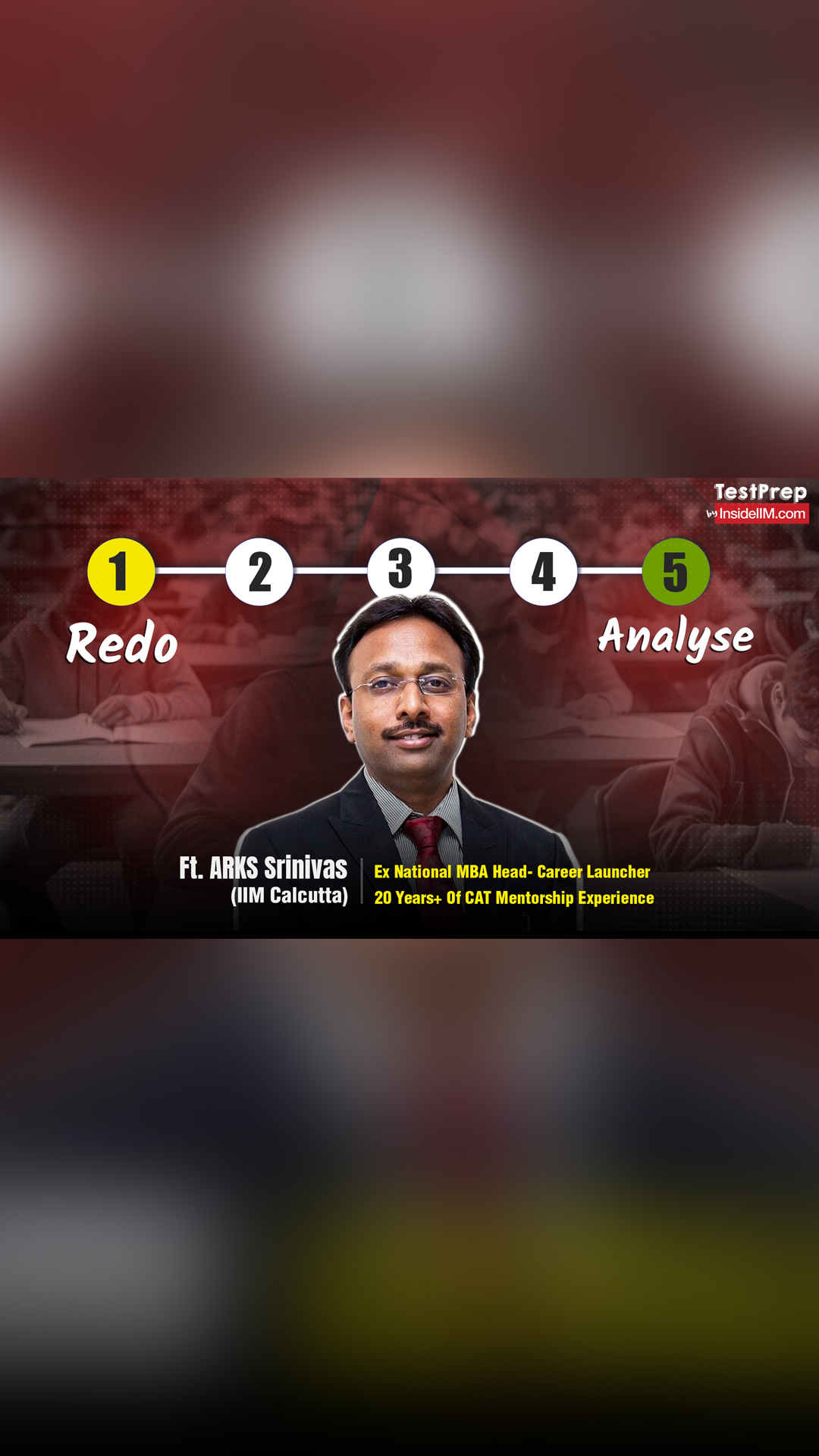 5 Step Mock Analysis for CAT 2024 Preparation ft.ARKS Sir - InsideIIM