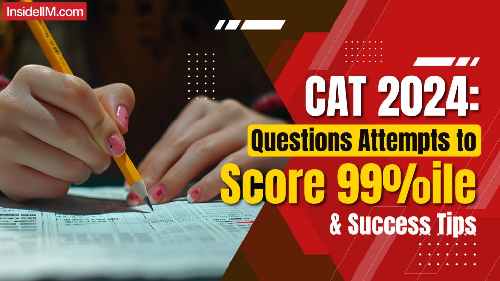 How Many Questions to Attempt in CAT 2024 for 99, 95 & 90 Percentiles?