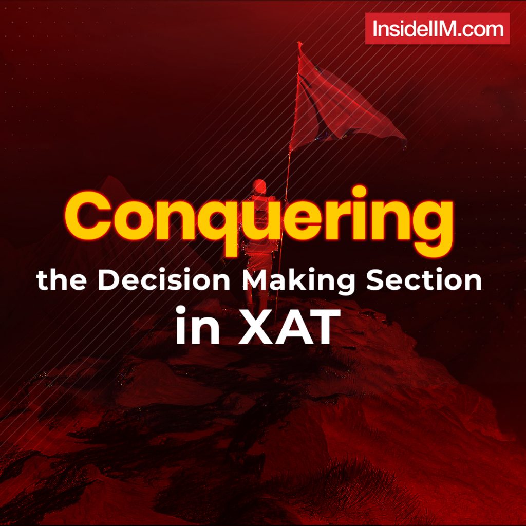 My Blueprint To 99 Percentile In XAT Decision Making