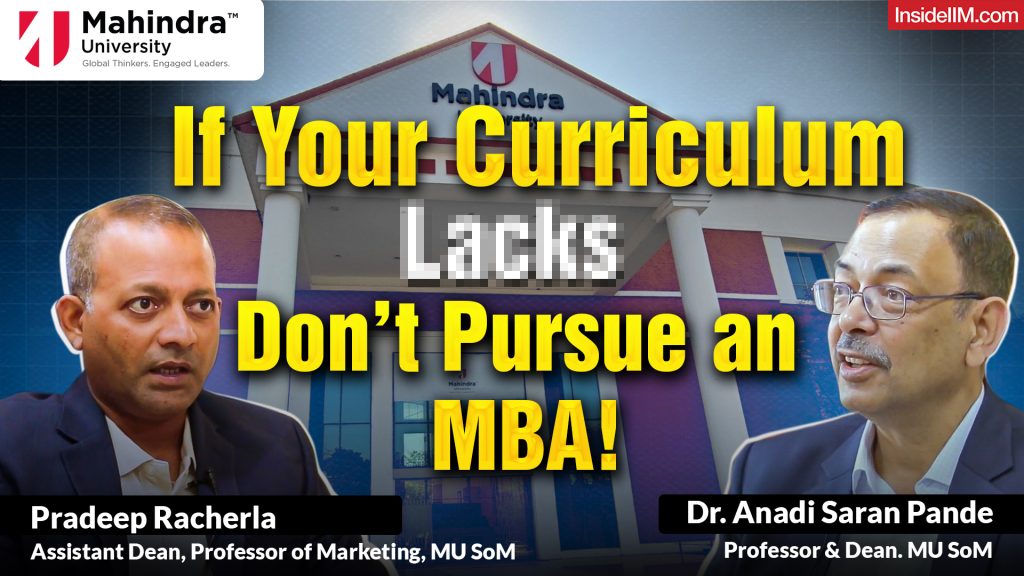 How AI, Sustainability, & Innovation Are Redefining the MBA Curriculum at Mahindra University