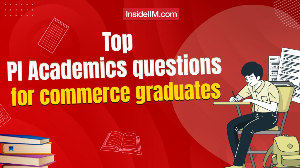 51 MBA Interview Questions for Commerce Students