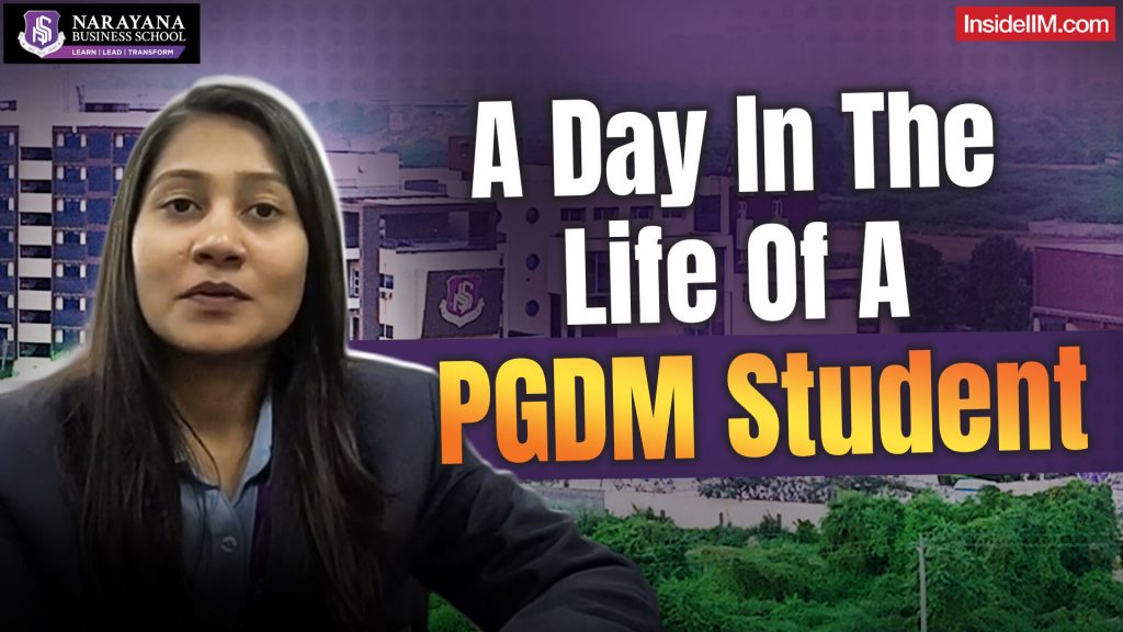 Vlog- A Day In The Life Of A PGDM Student Ft. Narayana Business School