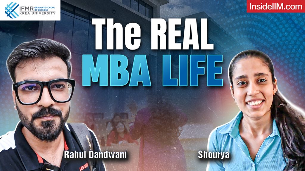 A Day in The Life Of 1st Year MBA Students Ft. IFMR