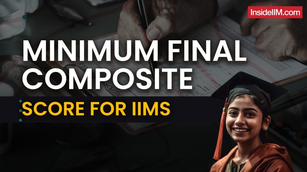 Composite Score RTI Data for Final Admissions at IIMs