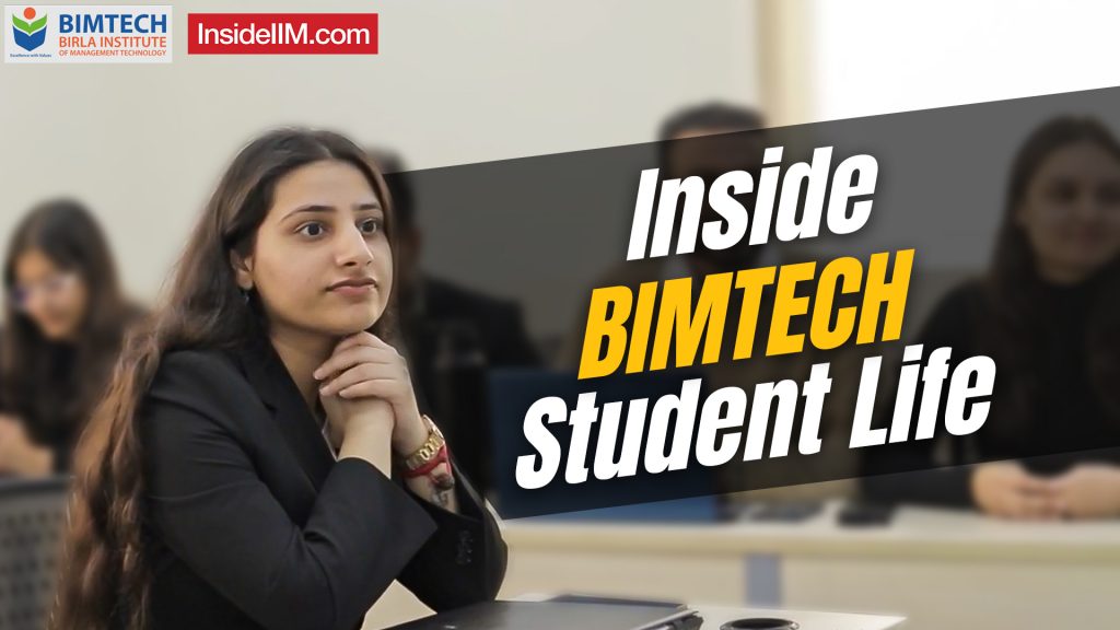 Vlog- A Day In The Life Of A BIMTECH PGDM Student
