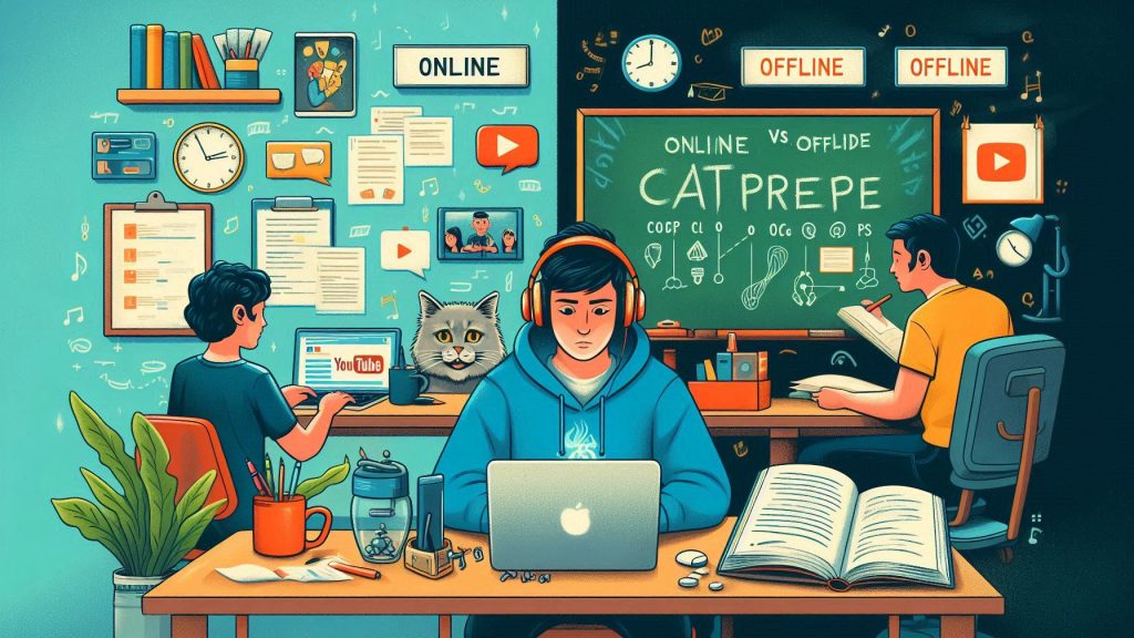 Online Vs. Offline CAT Preparation: Pros And Cons