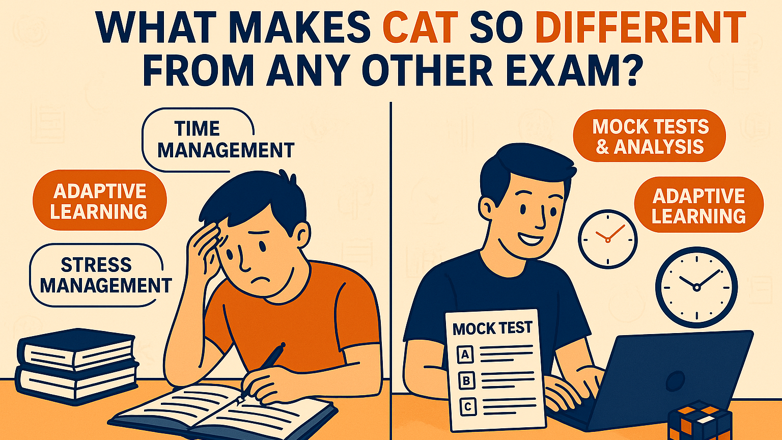 CAT vs Other Exams: The difference you should know