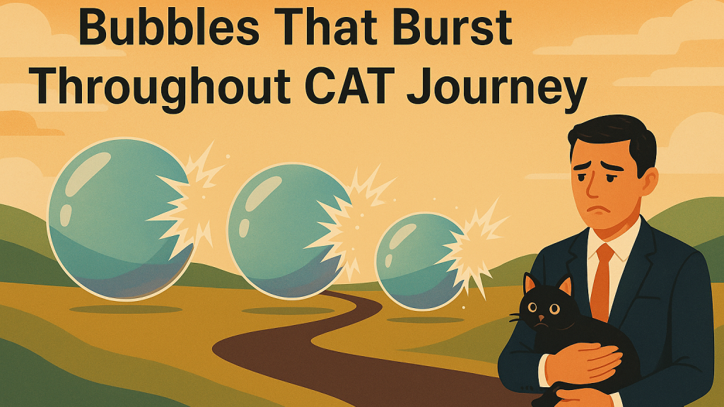 The Bubbles That Burst Throughout CAT Journey