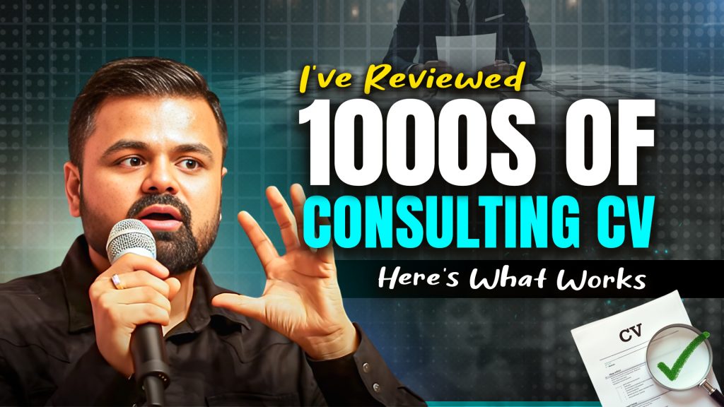 BCG Principal Reveals: What Your MBA CV Must Have, ft. Pratik Ranjan, Principal @BCG