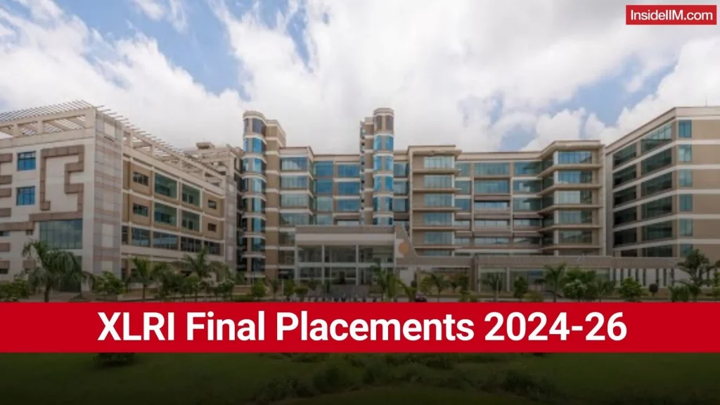 XLRI Final Placements 2024–26: 576 Students Placed, Average Salary ₹31.4 LPA, Consulting Leads With 36% Offers