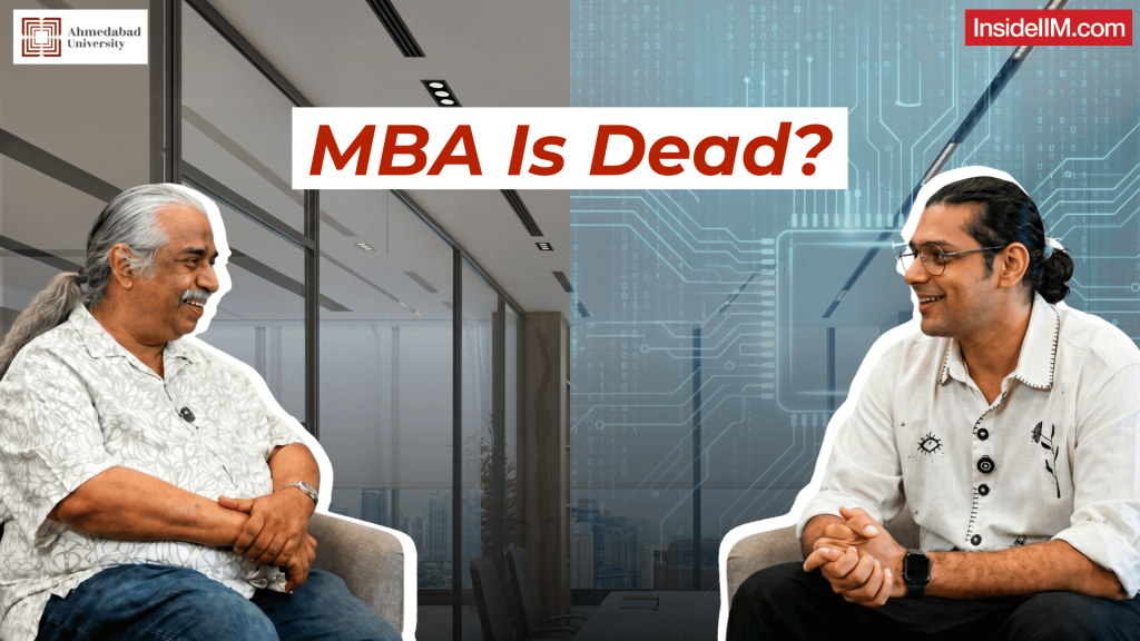If You’re Doing An MBA Today, You’re Stupid?