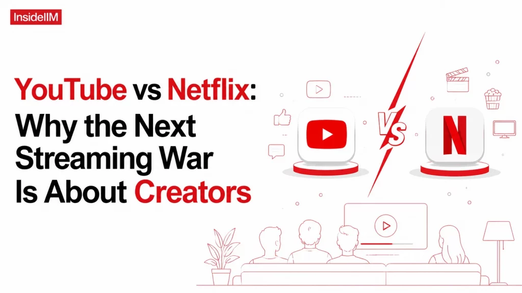 YouTube vs Netflix: Why the Next Streaming War Is About Creators