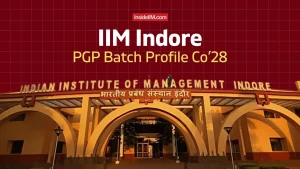 IIM Indore MBA Class of 2026-28: Full Batch Profile & Highlights