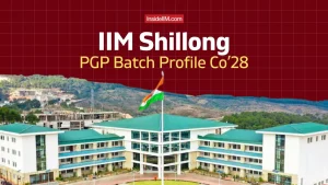 IIM Shillong MBA Class of 2026-28: Full Batch Profile & Highlights, 419 Students