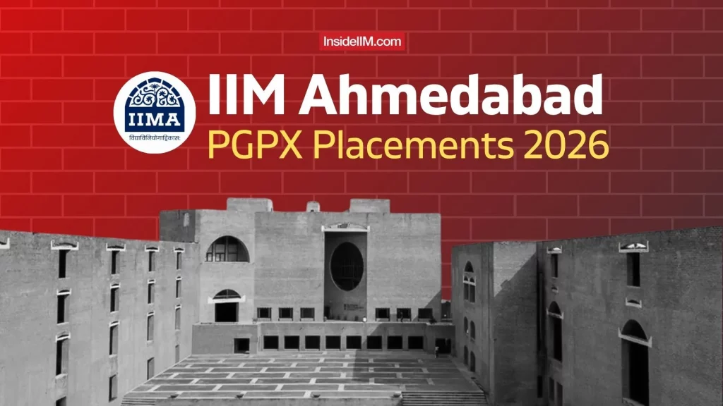 IIMA PGPX Final Placements 2026: Average CTC ₹41.48 LPA, Highest ₹86 LPA