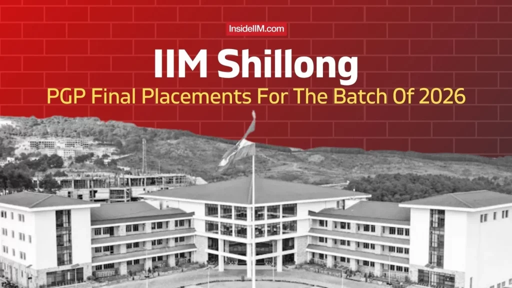 IIM Shillong MBA Placements 2026: Highest CTC ₹71.50 LPA, Avg ₹27.03 LPA