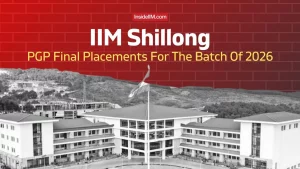 IIM Shillong MBA Placements 2026: Highest CTC ₹71.50 LPA, Avg ₹27.03 LPA