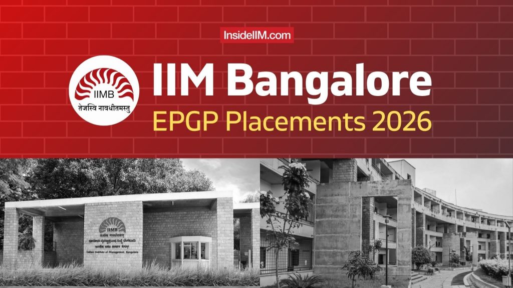 IIM Bangalore EPGP Placements 2026: Average Salary ₹37.10 LPA, Median ₹36.50 LPA