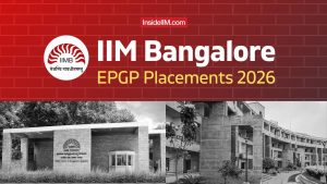 IIM Bangalore EPGP Placements 2026: Average Salary ₹37.10 LPA, Median ₹36.50 LPA