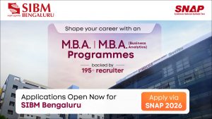 SIBM Bengaluru Opens Applications for 2027–29 M.B.A. and M.B.A. (Business Analytics) via SNAP 2026